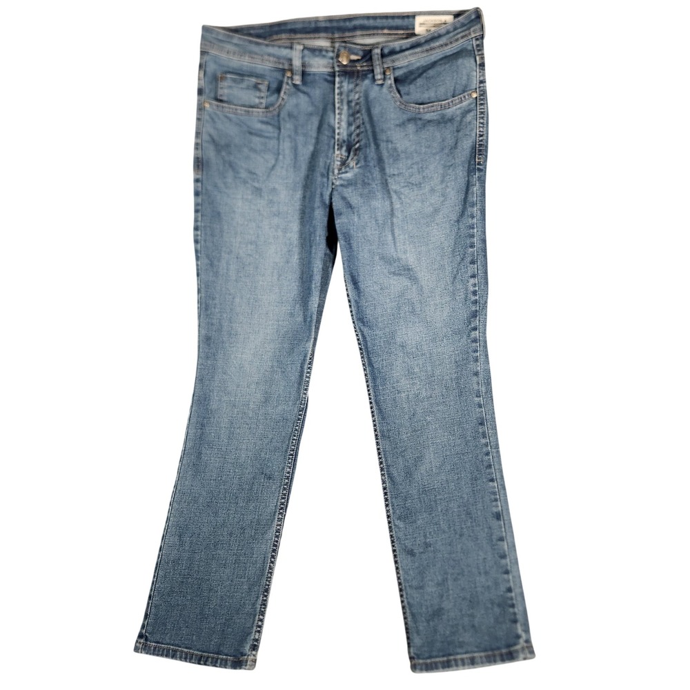 Buffalo David Bitton Jeans Mens‎ 34X30 Blue Jackson-X Straight Stretch 1257497